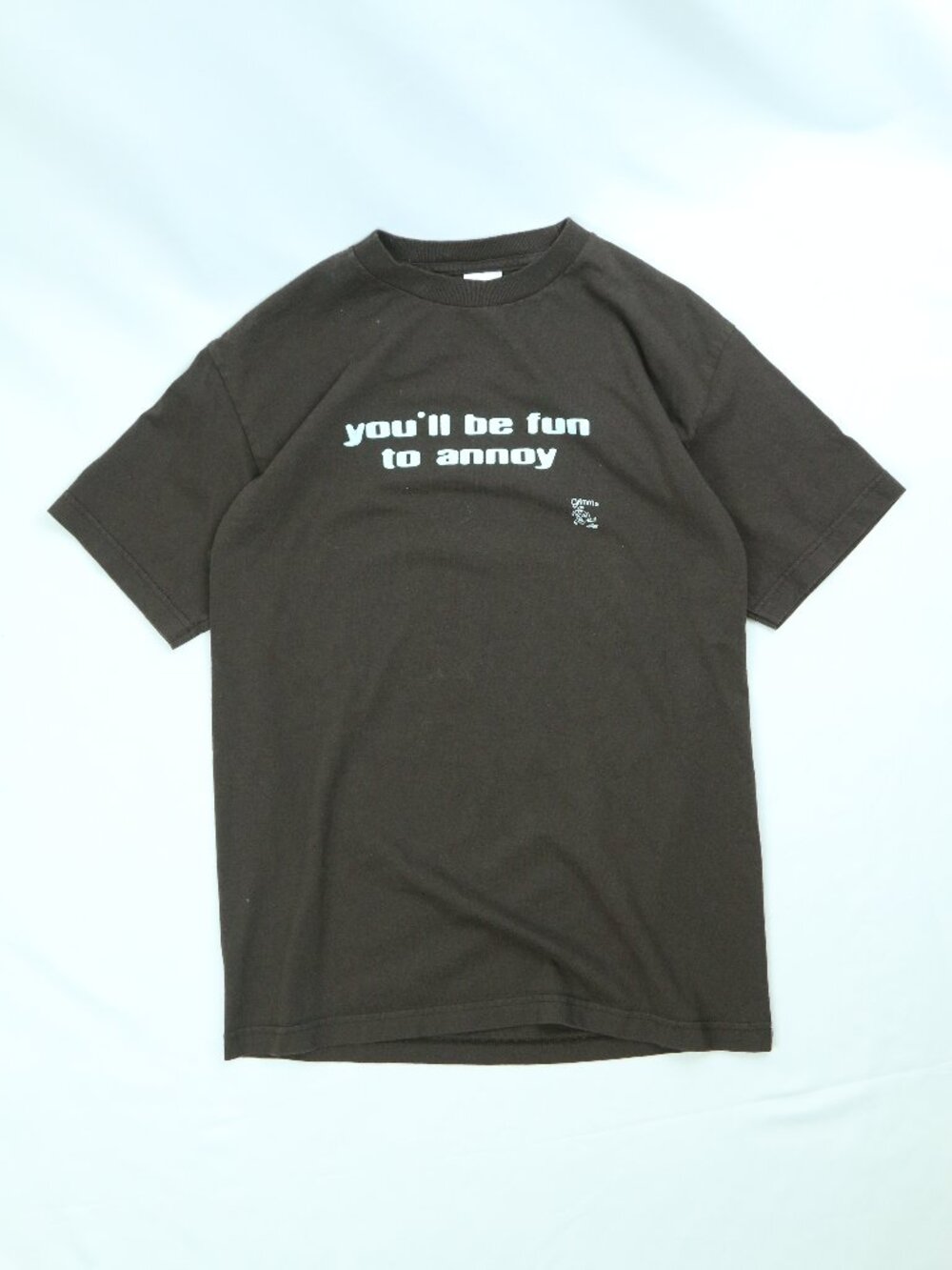 Men's "You'll be fun to annoy" Grimm T-Shirt Size Medium